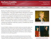 Tablet Screenshot of bhfranklin.com